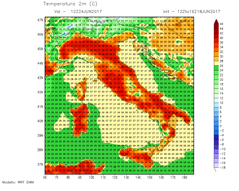 Forte ondata di calore per tutta la settimana del solstizio d’estate