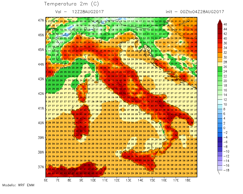 Caldo fino a fine mese, poi probabile la prima perturbazione autunnale nel weekend