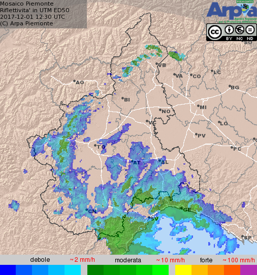 Arriva la neve in Piemonte nel weekend, poi bello ma freddo