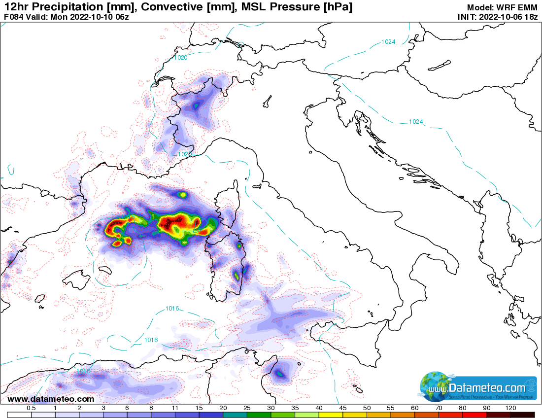 Un po' di pioggia in arrivo