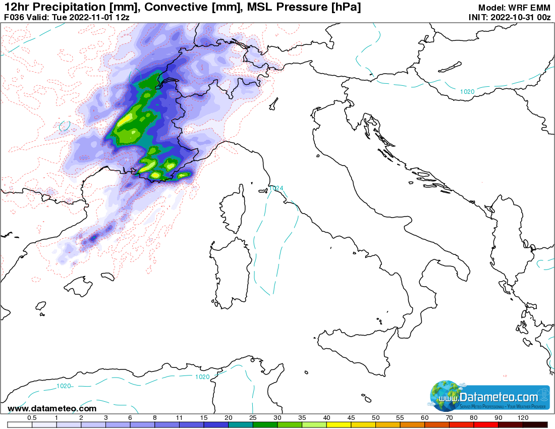 Santi bagnati, condizioni meteo verso un peggioramento