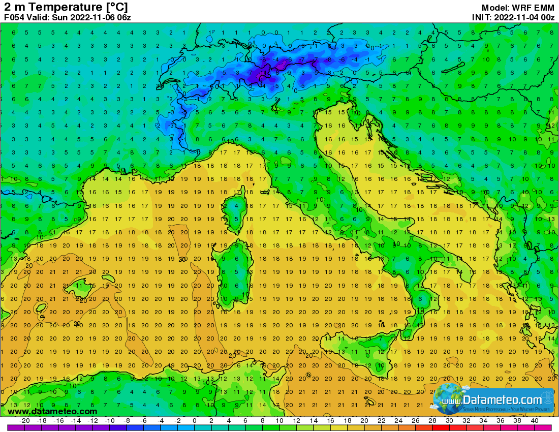 Bel tempo nel fine settimana