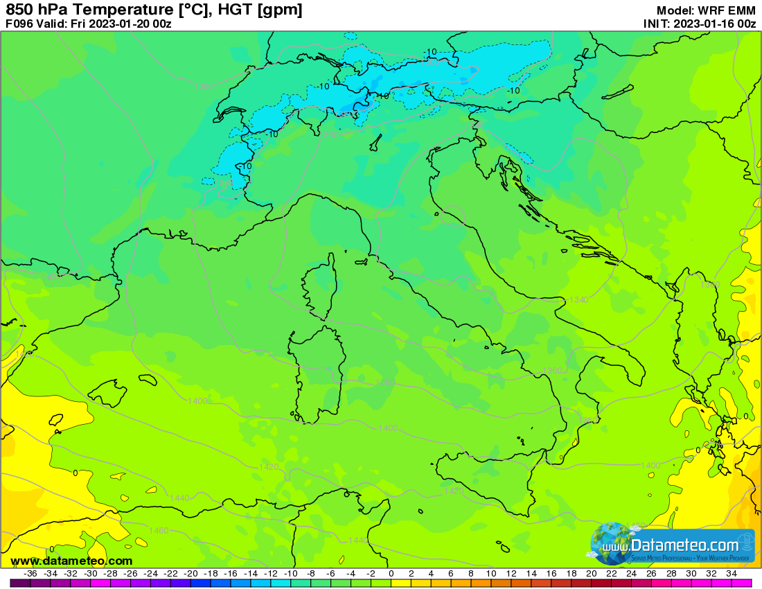 Settimana fredda ma ancora con carenza di precipitazioni importanti.