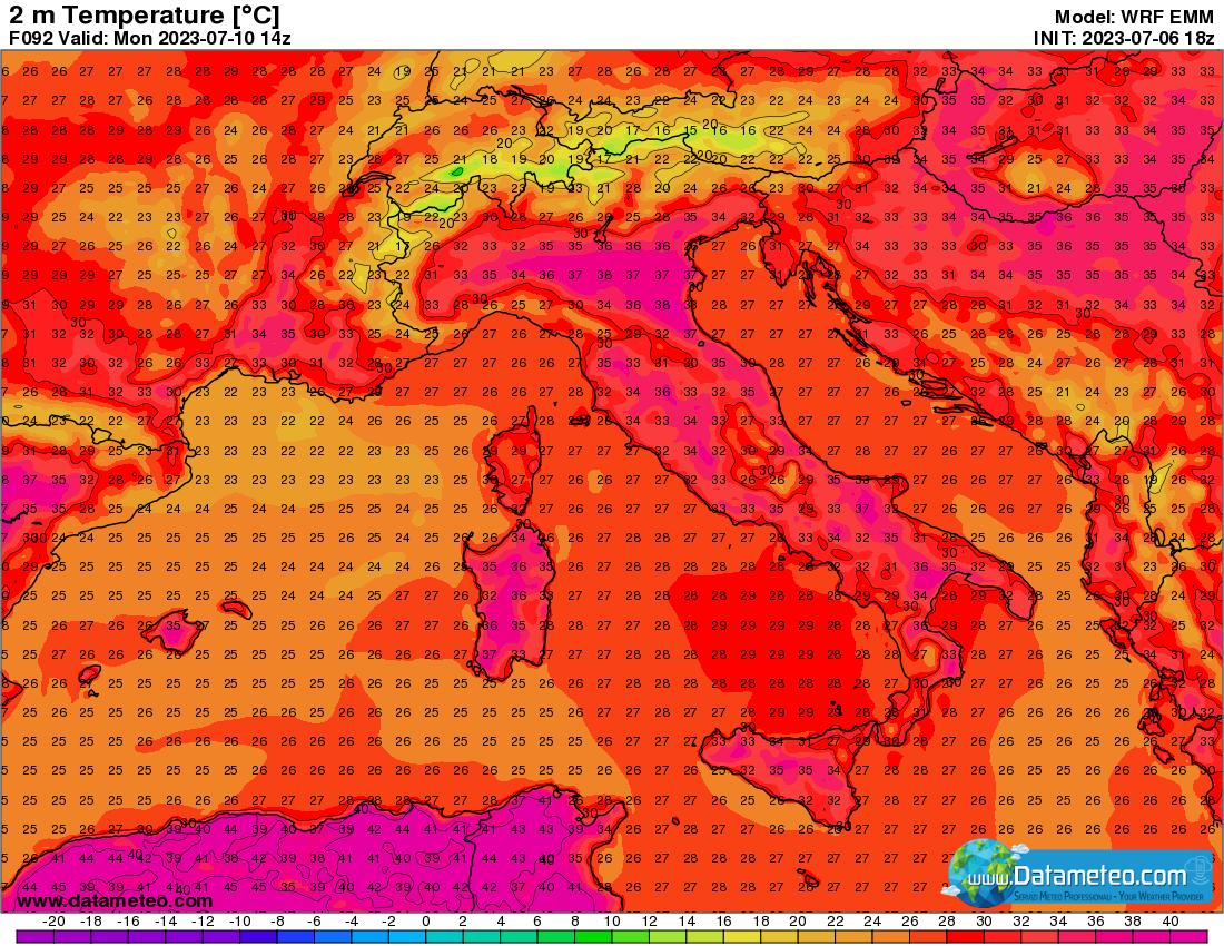 Prima ondata di caldo di Luglio