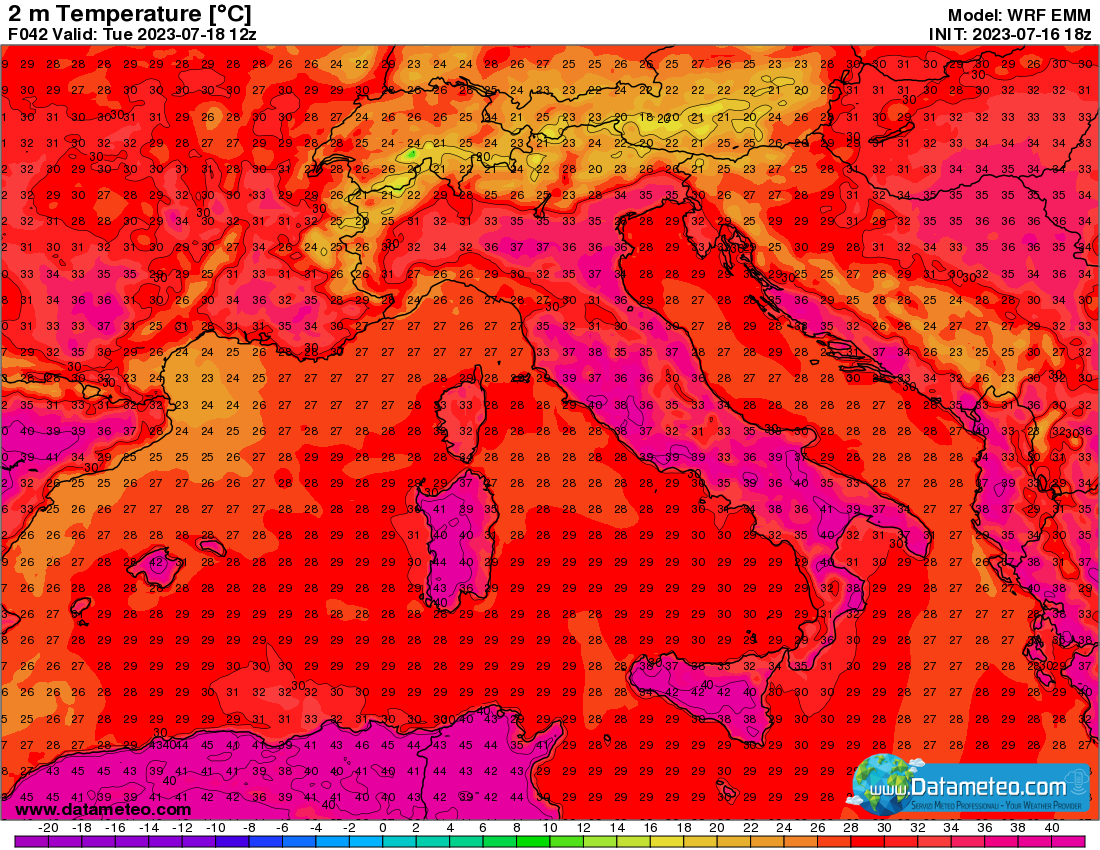 Anticiclone sugli scudi, con caldo afoso in attenuazione nel fine settimana