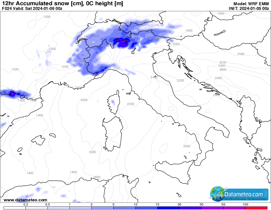 Maltempo oggi, Epifania più stabile, poi un po' di freddo a seguire.