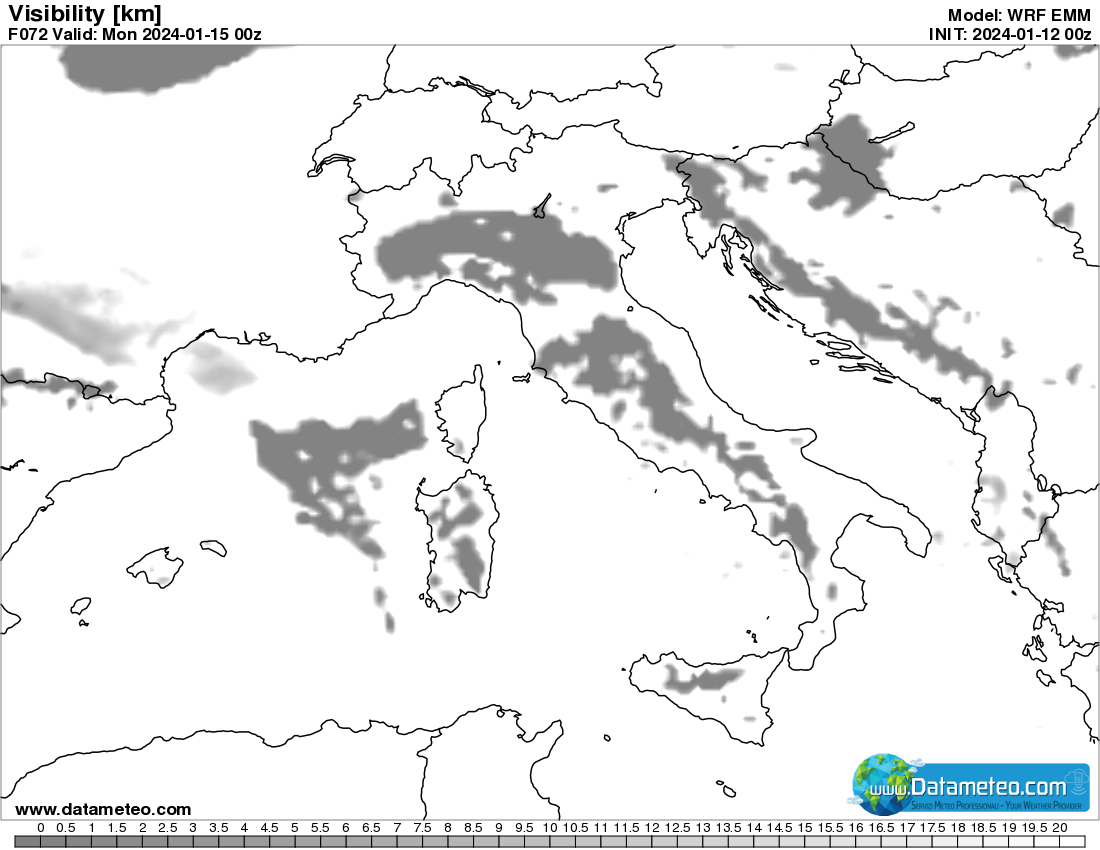 Weekend stabile, sole in montagna e nebbie in pianura.