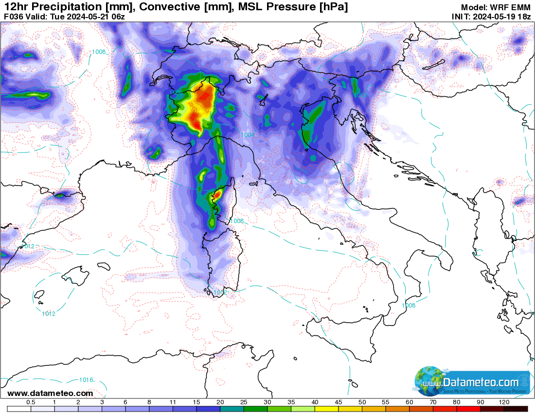 Ancora una settimana con piogge e temporali.
