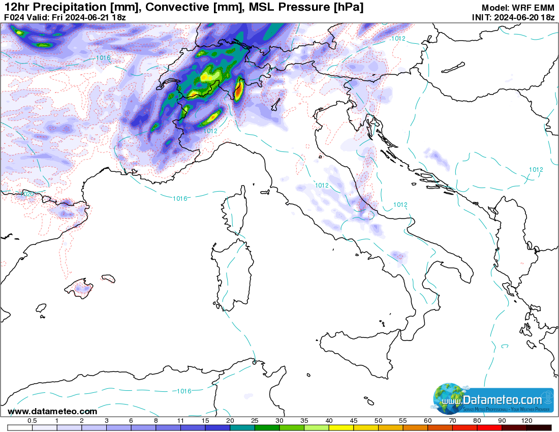 Ritorno di piogge e temporali.