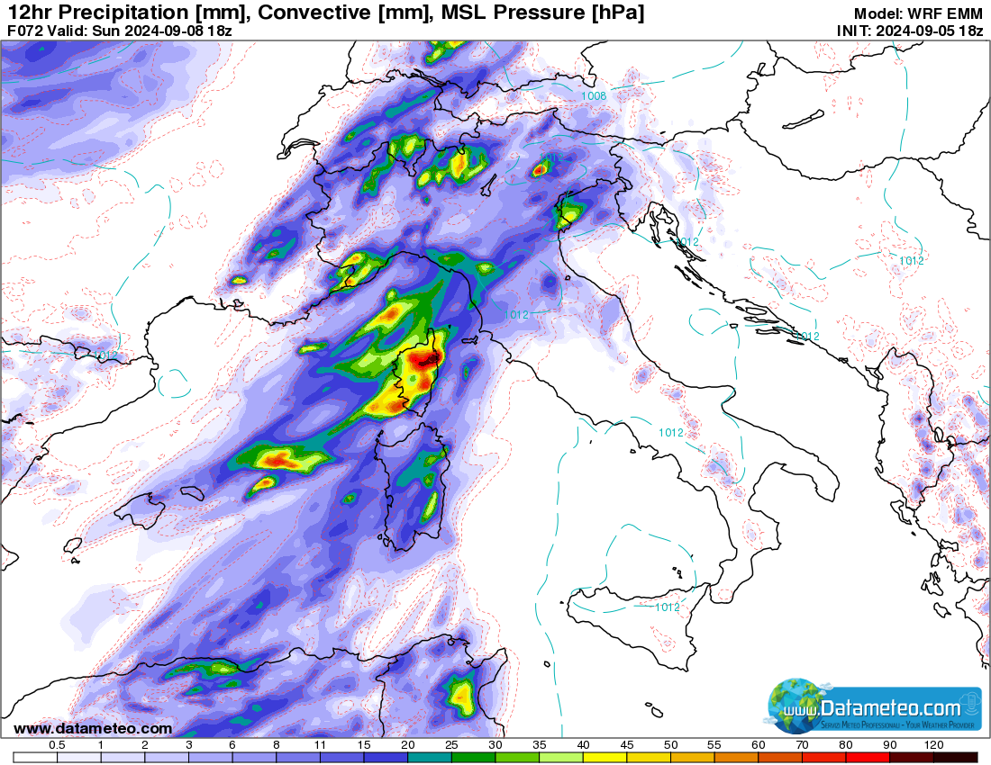 Breve tregua, poi probabile maltempo domenica.