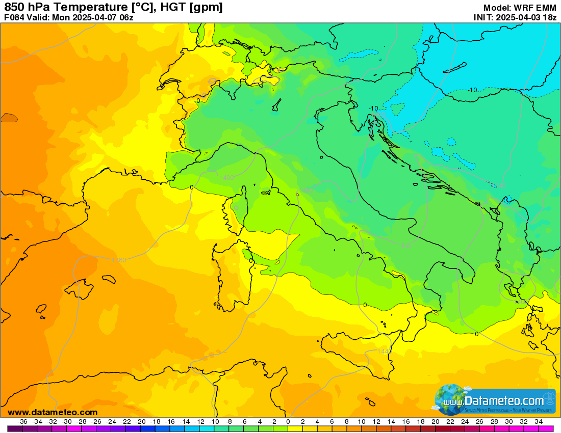 Primavera nel weekend, inverno la settimana prossima.