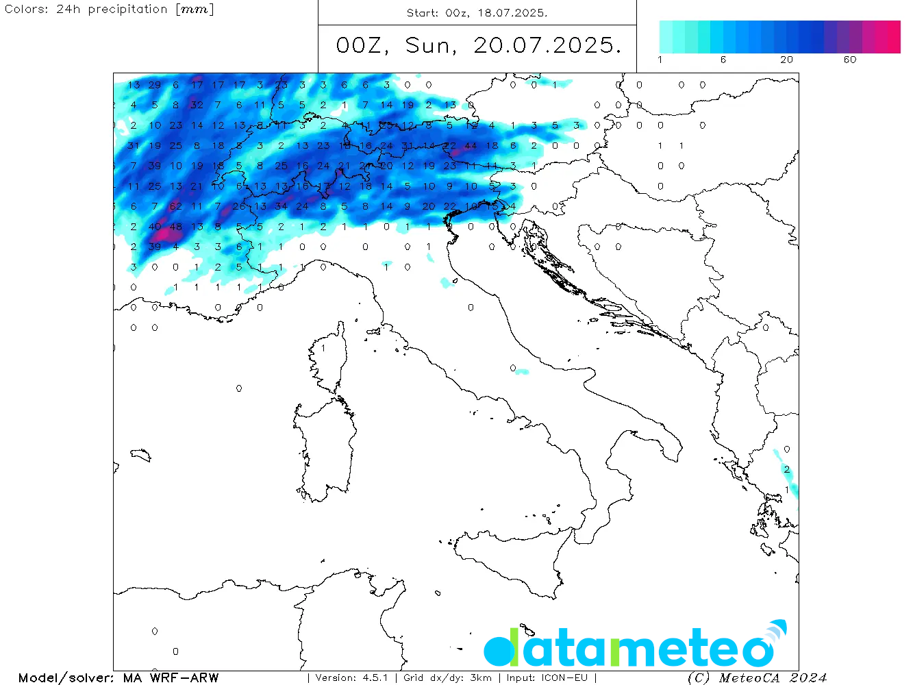 Weekend instabile e temperature nella norma.