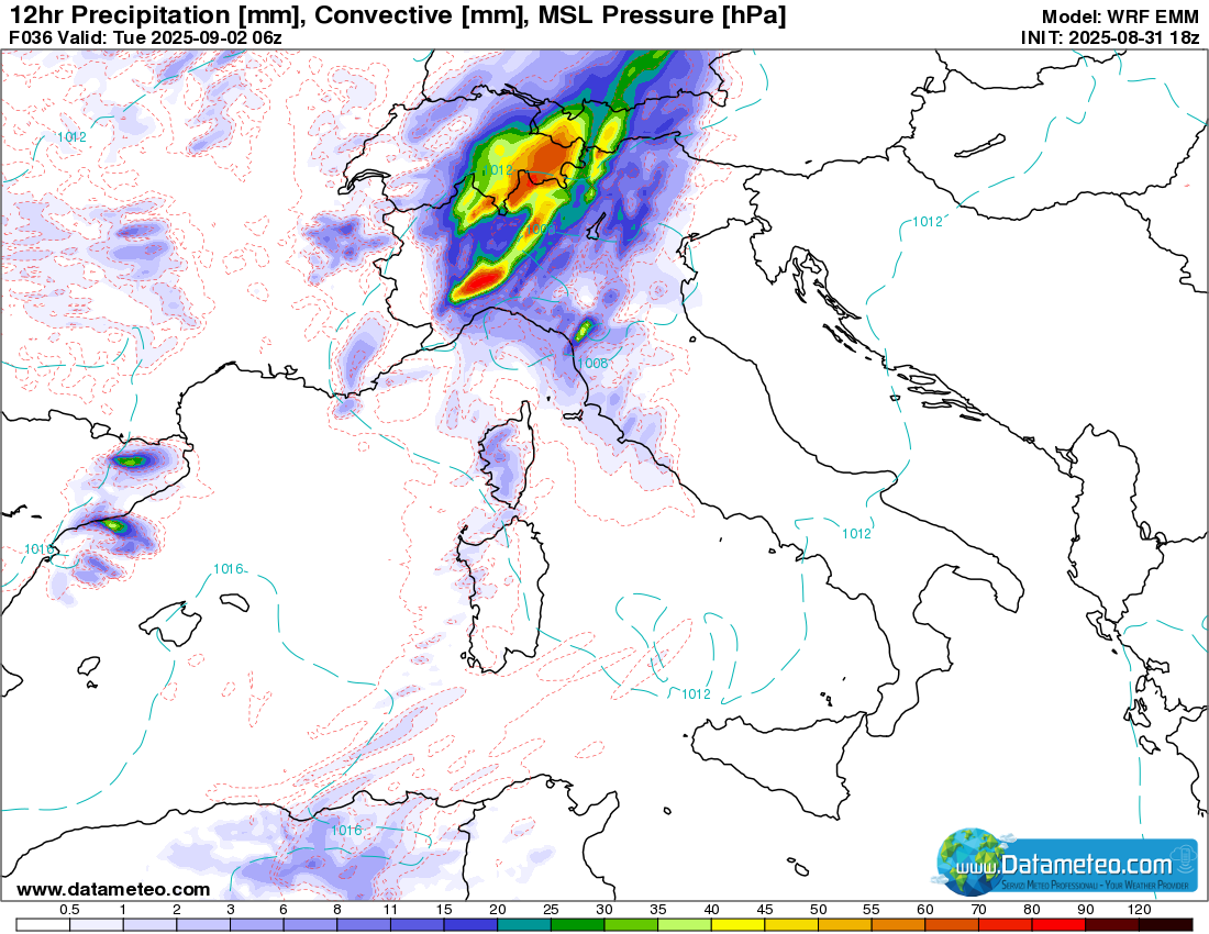 Inizio autunno meteorologico con maltempo.