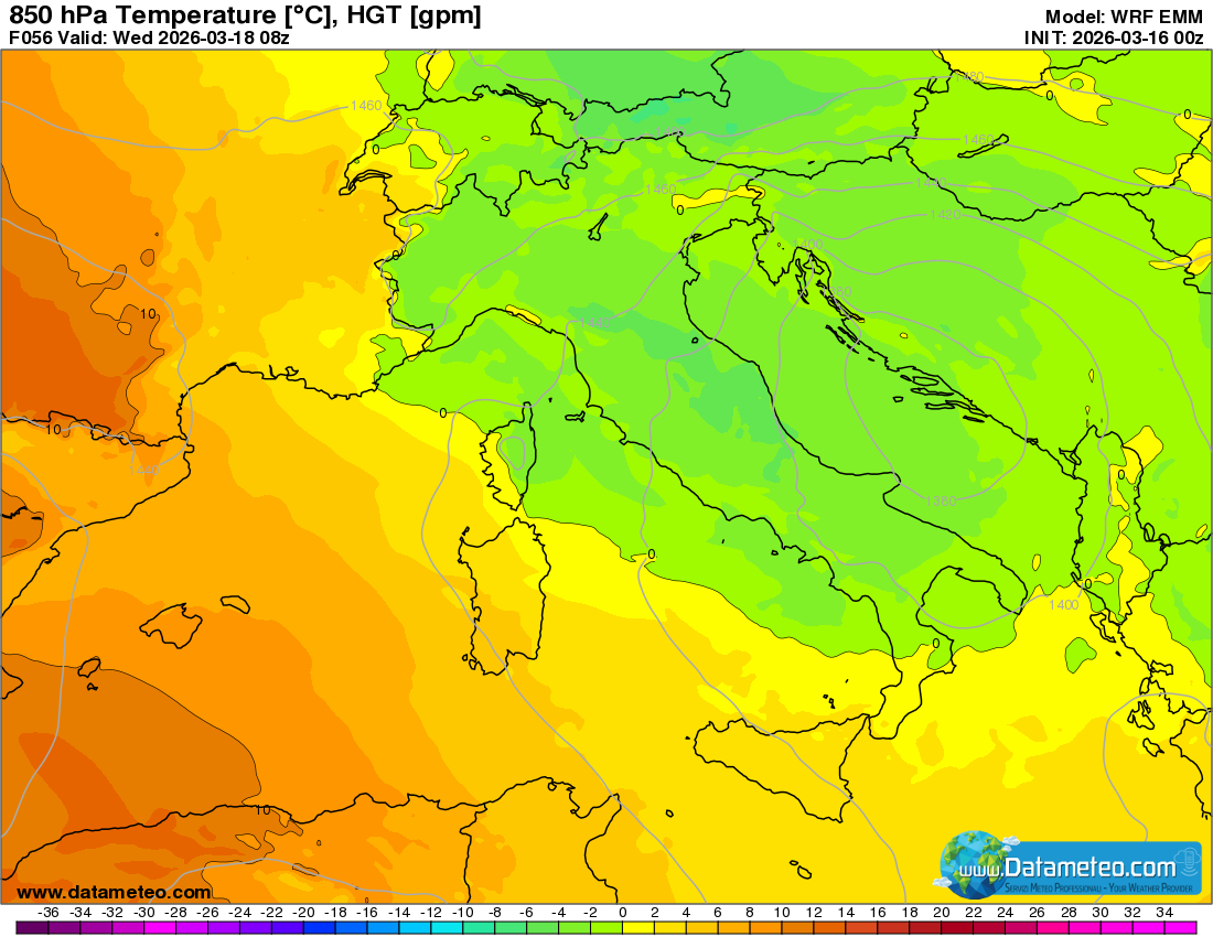 Belle giornate ma con aria fredda in arrivo.