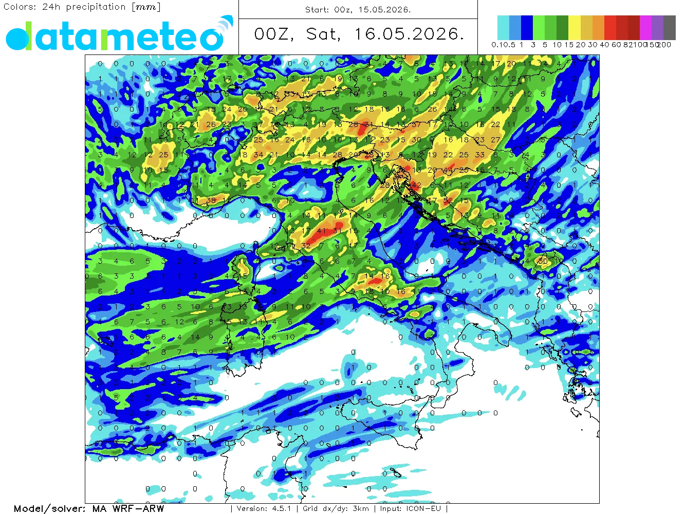 Ancora maltempo oggi, belle giornate tra sabato e domenica anche se fresche.