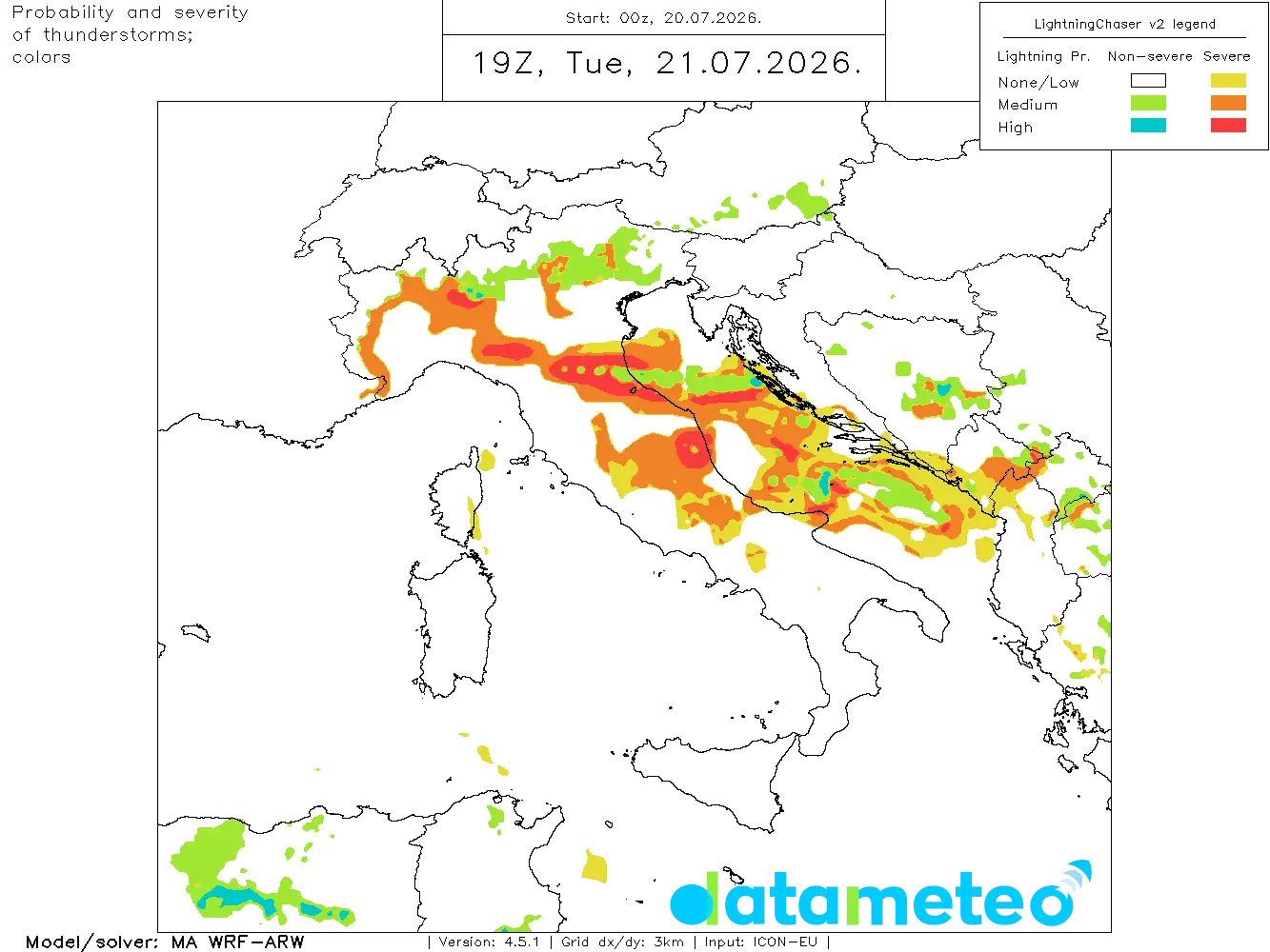 Bel tempo e temperature più gradevoli.