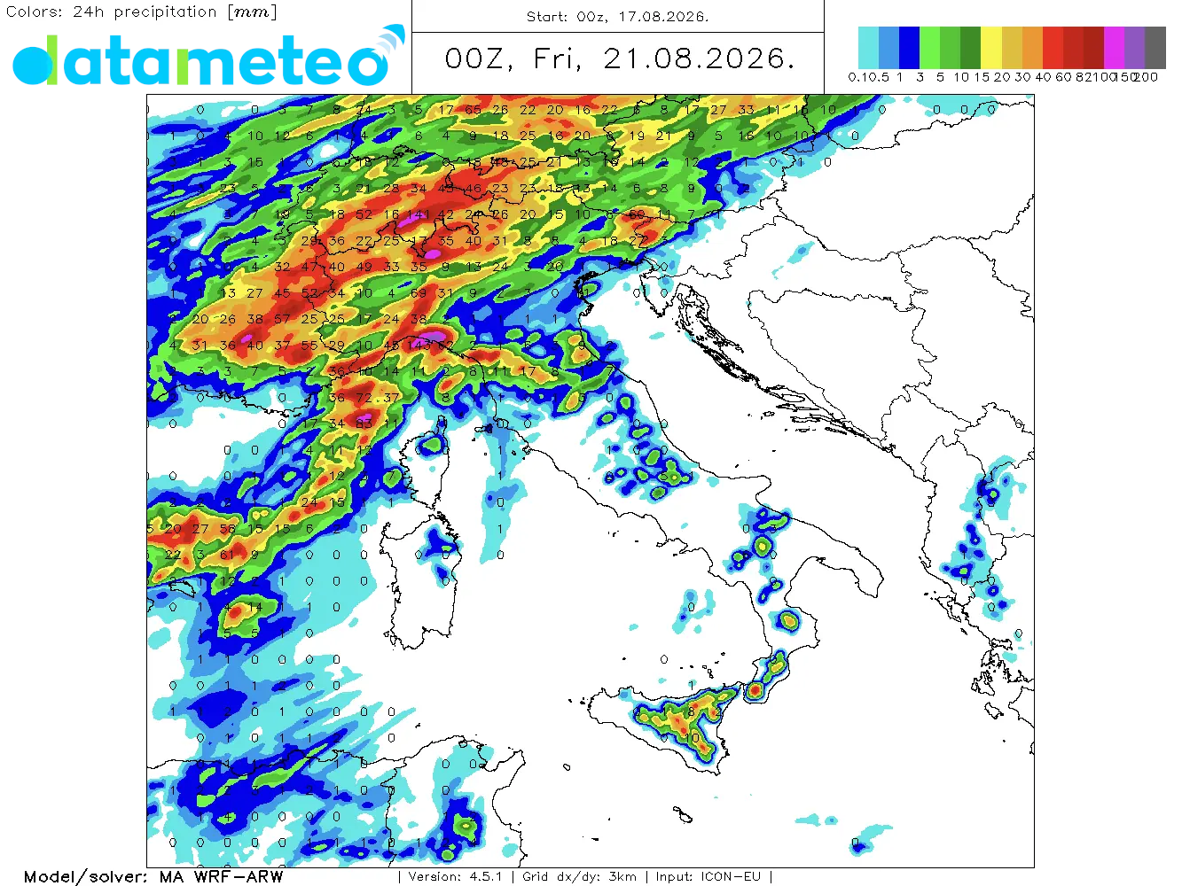 Ultimi giorni di caldo eccessivo, poi una fase di forte maltempo nel fine settimana spazzerà la canicola.
