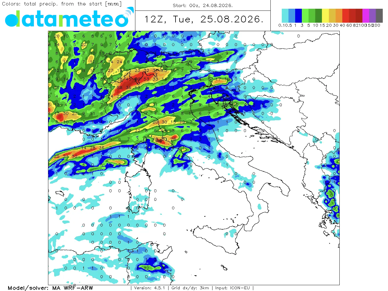 Maltempo stasera, ma poi settimana per lo più stabile e con temperature gradevoli.