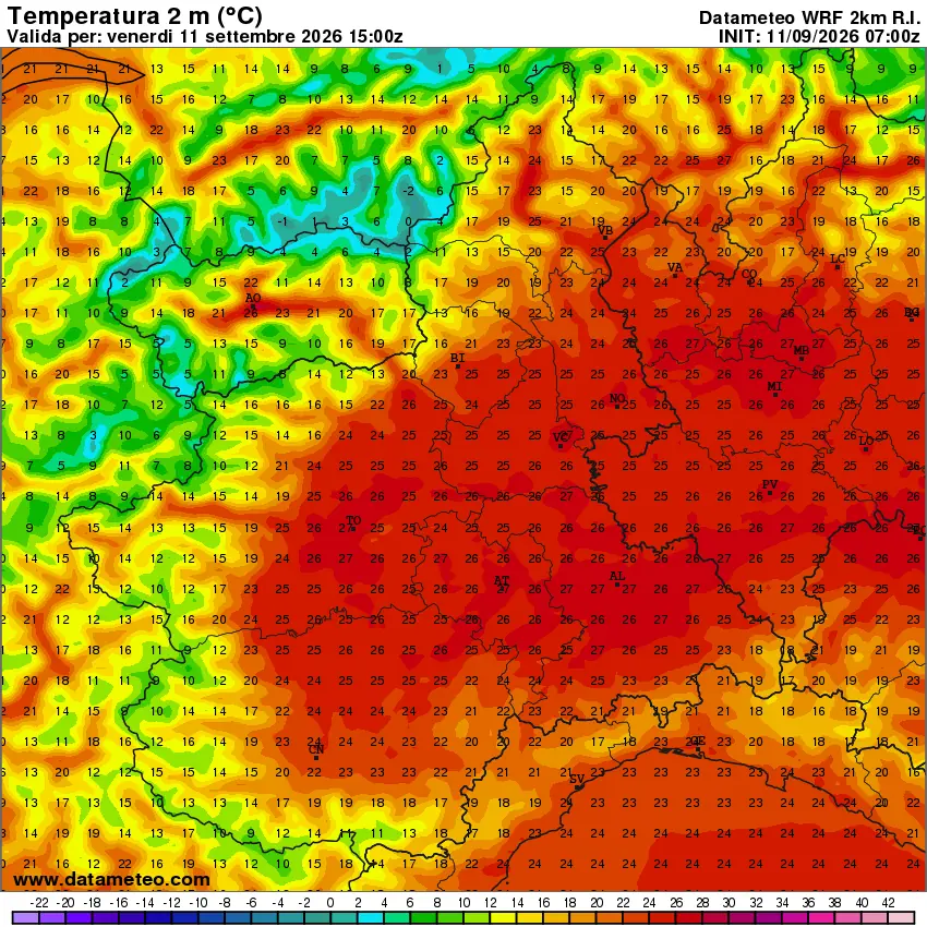 Bel tempo nel fine settimana, e poi nuovo scorcio di estate a seguire.