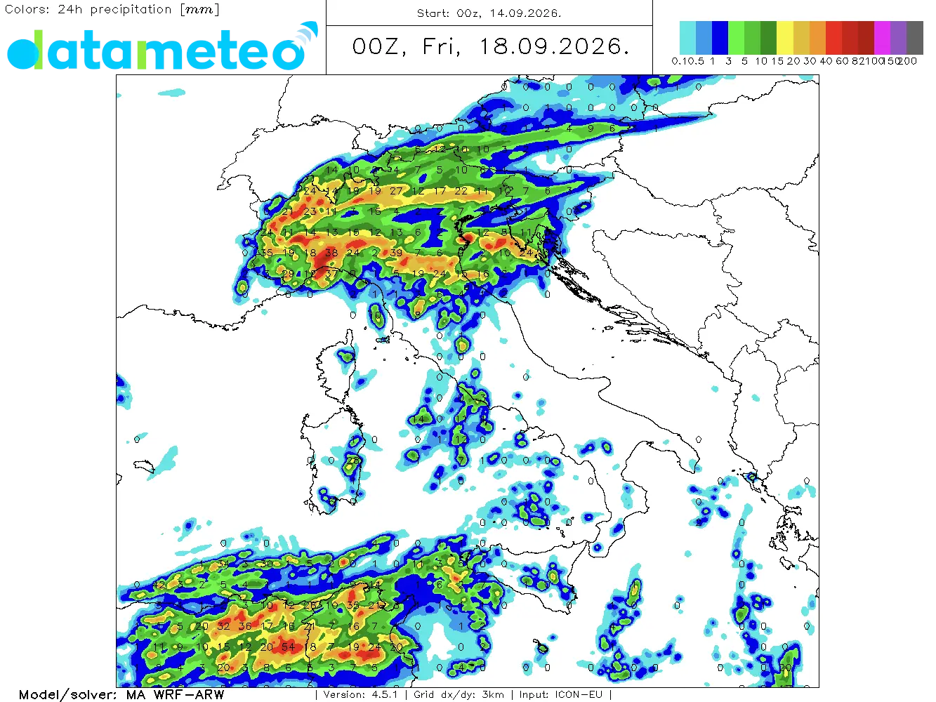 Settimana a due volti: caldo nella prima parte, temporali con rinfrescata nella seconda.