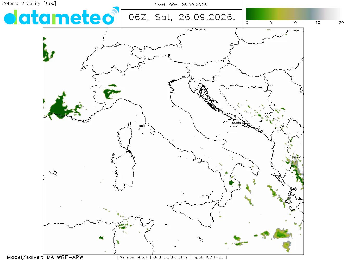Ancora tempo stabile e senza piogge.